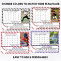 editable printable digital download baseball fundraiser personalized pick a date donation fundraising idea